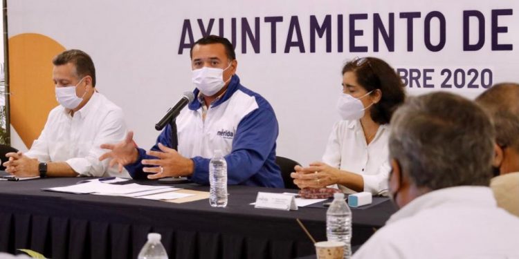 Anuncia el alcalde Renán Barrera un “programa de atención integral” al fraccionamiento “Las Américas” / Se modificará Reglamento de Construcción del Municipio de Mérida