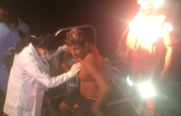 Rescata la Marina a un pescador que se encontraba desparecido al realizar actividades de buceo en la embarcación menor de nombre “Satélite II en Campeche