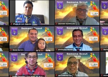 En sesión virtual, el alcalde Renán Barrera clausuró esta mañana la Semana Scout 2020