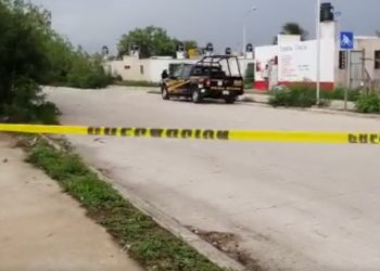Tres detenidos y una persona muerta y “embolsada” en el fraccionamiento Piedra de Agua en el municipio de Umán relacionados con el narcomenudeo