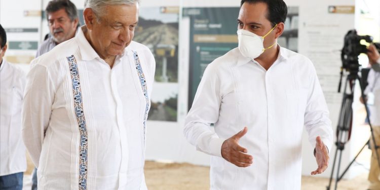 A petición expresa del gobernador Mauricio Vila Dosal el jefe del Ejecutivo instruyó a la coordinadora Nacional de Protección Civil, Laura Velázquez Alzúa, revisar el mecanismo de apoyo para Yucatán