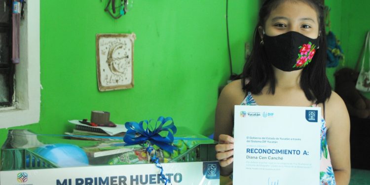 Niñas de Mérida y Valladolid ganan concurso de fotografía promovido por el DIF Yucatán : “¿Quién es tu héroe de la alimentación?”