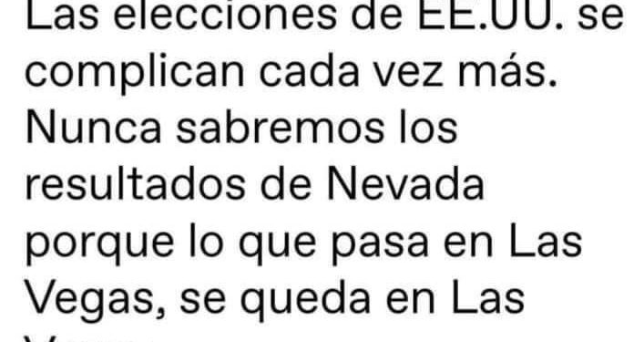 El Meme del Día … Lo que pasa en Las Vegas se queda en Las Vegas