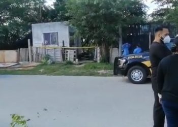 Encontraron a una persona muerta en la caseta de vigilancia en conocida sascabera inundada de la comisaría de Santa Gertrudis Copó cercana a Tixcuytún