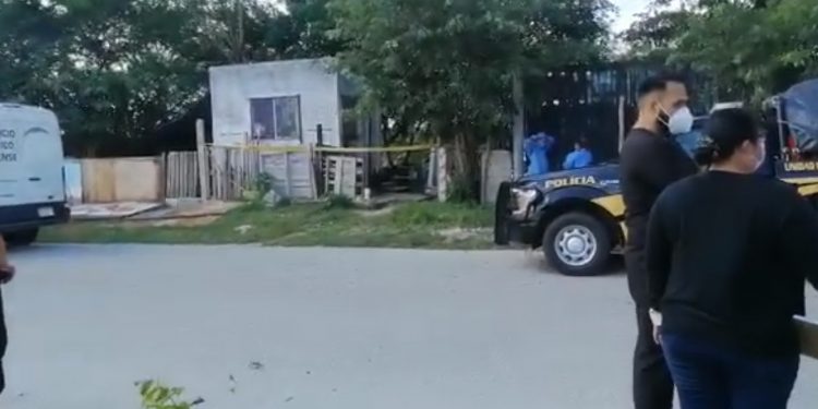 Encontraron a una persona muerta en la caseta de vigilancia en conocida sascabera inundada de la comisaría de Santa Gertrudis Copó cercana a Tixcuytún