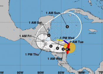 “El huracán Eta está impactando la costa”, informa Guillermo González, director del Sistema Nacional para la Prevención, Mitigación y Atención de Desastres (SINAPRED) de Nicaragua