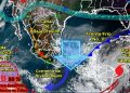 El frente número 11 mantendrá ambiente frío en gran parte de México y lluvias muy fuertes en el oriente y sureste del país