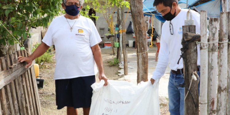 538 hombres y mujeres de mar de 12 municipios costeros recibieron equipos, materiales y herramientas de la modalidad pesquero y acuícola del programa “Peso a Peso”