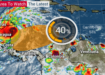 Posible formación de otra tormenta tropical, la cual se llamaría Kappa /  Otra zona de baja presión estaría formándose en el Caribe tras Iota y Eta