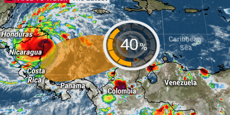Posible formación de otra tormenta tropical, la cual se llamaría Kappa /  Otra zona de baja presión estaría formándose en el Caribe tras Iota y Eta