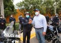 Entrega alcalde 6 nuevos vehículos moto-patrullas, 30 equipos de grabación portátiles y paquetes de uniformes a elementos de la Policía Municipal de Mérida