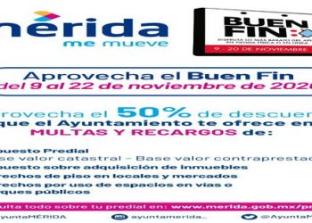 El Ayuntamiento de Mérida dispuso el pago adelantado de aguinaldos a empleados activos, jubilados y pensionados / 50% de descuento en multas y recargos por concepto de Impuesto Predial, entre otros
