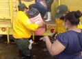 Semarnat participa en el rescate de familias afectadas por las inundaciones en Tabasco ocasionadas por los frentes fríos 9 y 11, así como por las bandas nubosas de la tormenta tropical ETA