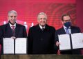 Firmó presidente AMLO con representantes del sector empresarial y obrero un acuerdo para analizar y enriquecer la iniciativa de reforma en materia de outsourcing