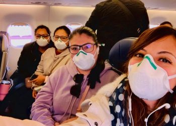 28 trabajadores de la salud del IMSS Yucatán, entre personal médico y de enfermería del Estado, viajan a la capital del país con la finalidad de reforzar la capacidad