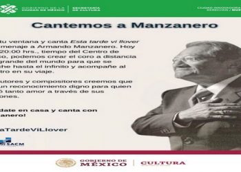 Llevarán a cabo el Homenaje Nacional al compositor Armando Manzanero / Inicia hoy en Canal 22 y concluirá el domingo