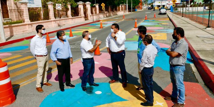 Ayuntamiento y sociedad trabajan unidos por una movilidad sustentable que distinga a la Mérida de 10, según el alcalde Renán Barrera