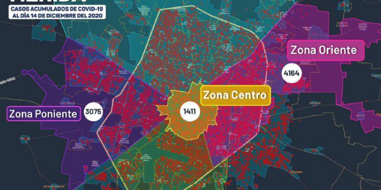 Mérida rompió hoy la barrera de 15 mil infectados por COVID-19, informó la Secretaría de Salud de Yucatán / De cada 5 casos registrados tres corresponden a la ciudad capital