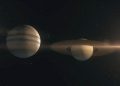 Esta noche la conjunción Júpiter-Saturno: No han estado tan juntos desde 1623 y no volverán a repetirlo hasta 2080