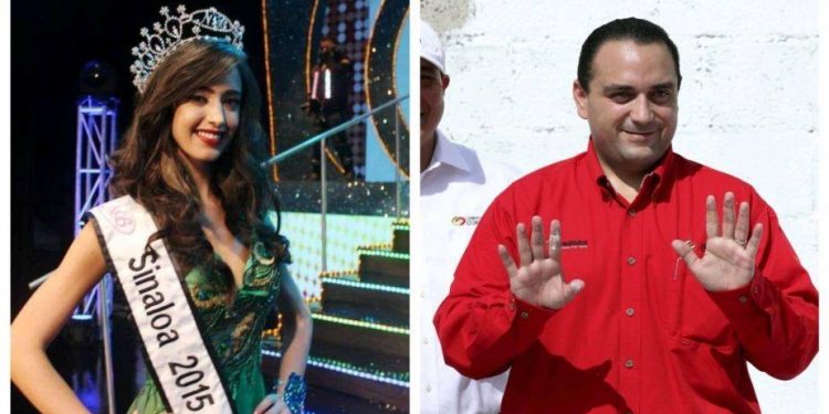 Sex Appeal de los delincuentes: El ex gobernador priista de Quintana Roo, Roberto Borge Angulo, se casó con Norma Patricia de la Vega, ex Nuestra Belleza Sinaloa