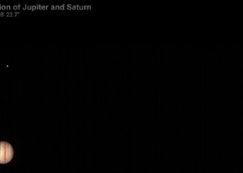La Gran Conjunción de Júpiter y Saturno, se pudo observar sin contratiempos en Yucatán /  La próxima ocurrirá el 23 de diciembre de 2874