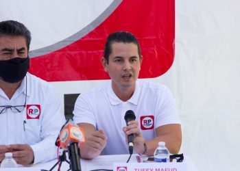 Tuffy Mafud pidió licencia a Redes Sociales Progresistas para participar en la contienda interna del partido por la candidatura a la presidencia municipal