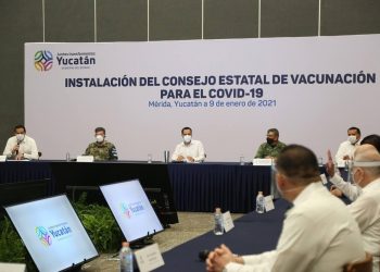 Yucatán se prepara para la primera etapa de la campaña de vacunación por COVID-19 / A partir del 12 de enero estarían llegando las primeras vacunas al Estado