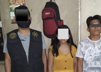 Una menor de 14 años de edad que salió de su casa  para irse a vivir en casa de un hombre de 23 años, al que presuntamente conoció en redes sociales, fue localizada