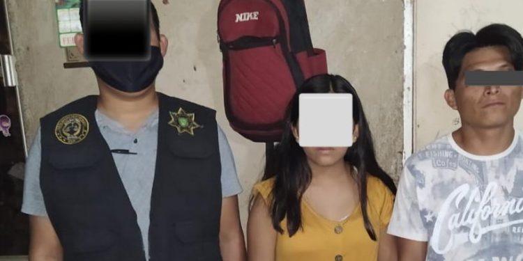 Una menor de 14 años de edad que salió de su casa  para irse a vivir en casa de un hombre de 23 años, al que presuntamente conoció en redes sociales, fue localizada