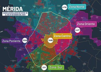 El día de hoy en Yucatán hay 148 pacientes en hospitales públicos enfermos de COVID-19 / Hoy fallecieron 7 personas tras contagiarse de coronavirus