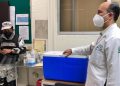 Autoridades de la Oficina de Representación en Yucatán, del Instituto Mexicano del Seguro Social (IMSS), recibieron las vacunas contra COVID-19
