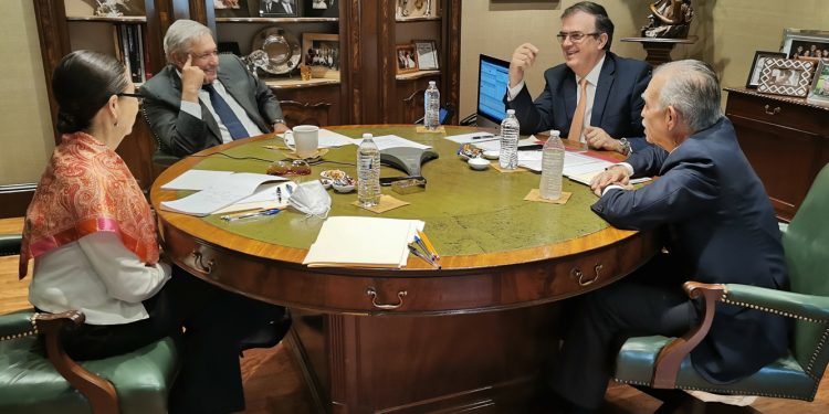 El presidente de México, Andrés Manuel López Obrador, y el presidente de los Estados Unidos, Joe Biden, sostuvieron una conversación telefónica