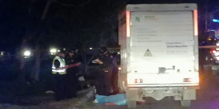 Ciclista falleció atropellado en la colonia Emiliano Zapata Oriente por un vehículo conducido con exceso de velocidad