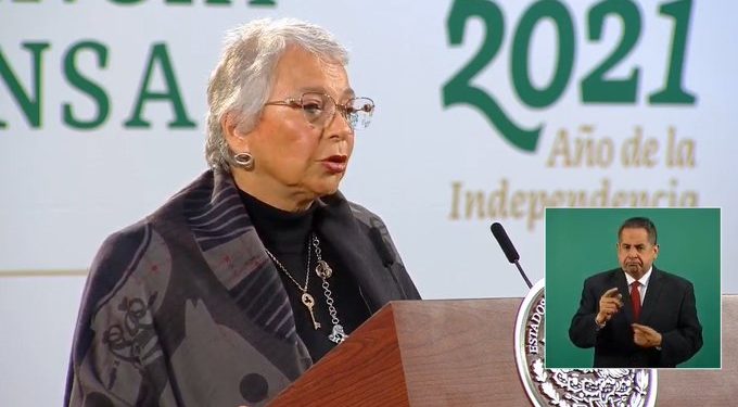 Sánchez Cordero, aseguró que el presidente se encuentra en pleno ejercicio de sus funciones como presidente de la República,y que dialogará con el presidente ruso Vladimir Putin