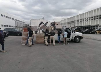 La Guardia Nacional confirmó la identidad de dos elementos que fueron detenidos en un retén en Yucatán con un camión cargado de marihuana y metanfetaminas con rumbo a Quintana Roo