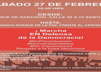 Militantes y pre candidatos de Morena señalan que la senadora Verónica Camino Farjat tiene candidatos suyos en todos los distritos, y pretende hacer a un  lado a gente de probada militancia morenista