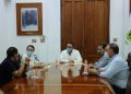 El subsecretario de Desarrollo Social y Asuntos Religiosos, Víctor Hugo Lozano Poveda sostuvo una reunión con integrantes de la asociación civil Comunidad Judía de Mérida