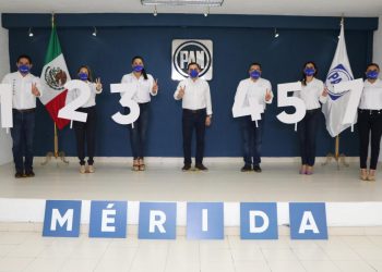 Se registraron aspirantes a diputados locales por el Partido Acción Nacional (PAN) de Yucatán para los diferentes Distritos de Mérida