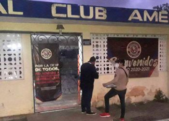 Clausuran cancha deportiva de la Escuela del Club América en Chichí Suárez, comisaría de Mérida, donde se realizaba selección de nuevos talentos infantiles y juveniles para el fútbol