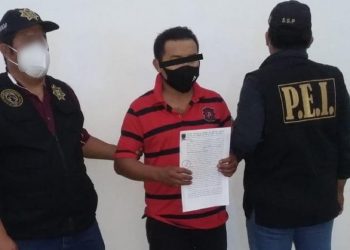 Imputado por el delito de violación equiparada agravada de una niña de 6 años de edad, fue detenido Carlos Alberto K. B. de 33 años de edad, empleado de una cocina de sushi en una plaza comercial al norte de Mérida