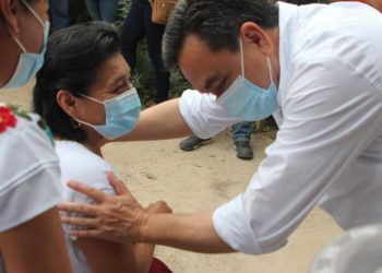 “No tengan miedo a vacunarse”, recomendó Liborio Vidal Aguilar a las personas que ya tienen el derecho de recibir la vacuna contra el coronavirus