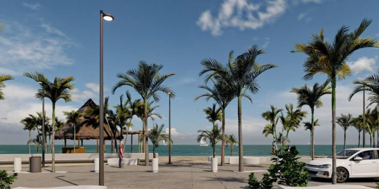 E l gobernador Mauricio Vila puso en marcha los trabajos de la segunda etapa de la modernización del Malecón del puerto de Progreso con una inversión de 25 millones de pesos