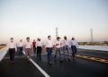 El gobernador Mauricio Vila Dosal y el alcalde Renán Barrera Concha entregaron los trabajos de construcción del Paso Superior Vehicular Avenida 70 del complejo habitacional Ciudad Caucel