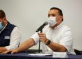 Renán Barrera llevó a cabo una reunión con comisarias y comisarios de las 47 comunidades rurales de Mérida: recordó que por primera vez en la historia de un ayuntamiento se destinaron casi 600 millones de pesos a dichas comunidades según dijo
