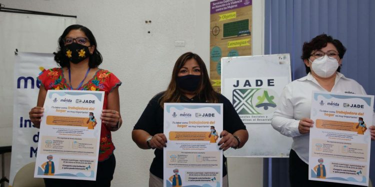 Anuncian “apertura del padrón voluntario de trabajadoras del hogar” que laboran en Mérida, que se llevará a cabo a partir de este día y hasta el 30 de junio