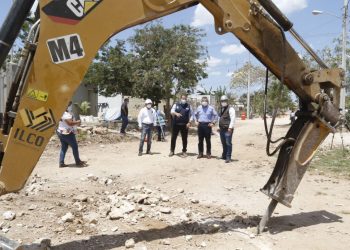 Continúa la construcción de calles en la colonia Emiliano Zapata Sur III, informa el alcalde interino Alejandro Ruz