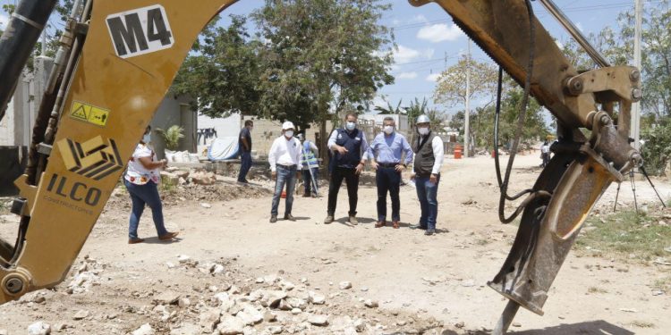Continúa la construcción de calles en la colonia Emiliano Zapata Sur III, informa el alcalde interino Alejandro Ruz