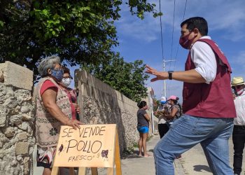 “Vacunación en Mérida, un logro más de la Cuarta Transformación”, dice Oscar Brito, candidato a diputado por el tercer distrito por Morena