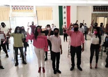 Militancia juvenil de Morena Yucatán se une a Fuerza por México:  “Si a AMLO, No a Morena!”, dicen /El grito que formalizó el desprendimiento de la militancia juvenil de Morena Yucatán hacia Fuerza por México