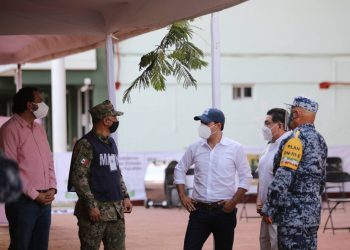 16 módulos se habilitaron en Mérida para iniciar a partir de este miércoles la vacunación contra el coronavirus entre las personas de 60 años y más de Mérida